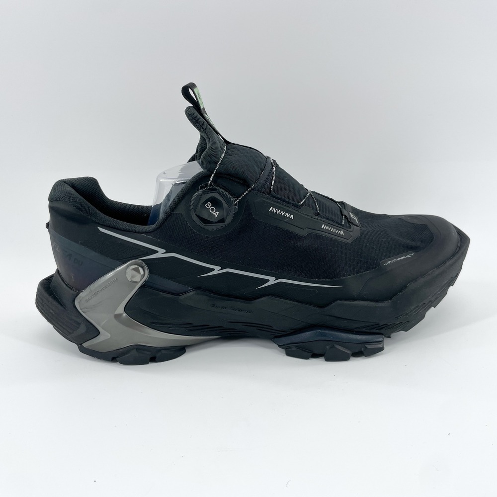 Kailas Mens 11 Fuga DU Power Grip Trail Running Shoes Black BOA Vibram Rugged